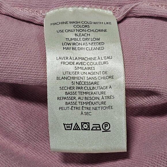 We The Free Relaxed Boxy Top Blouse Women Size M Rose Pink Balloon Sleeve - Picture 9 of 13